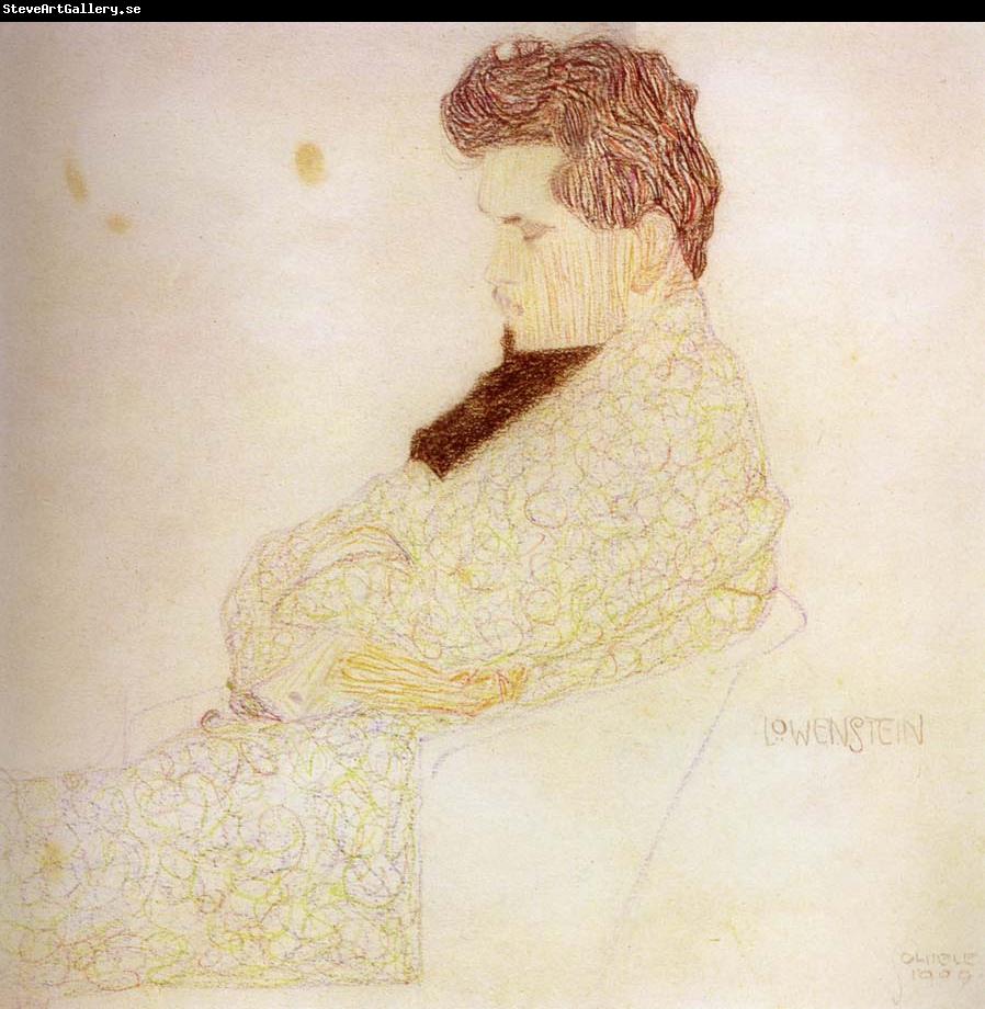 Egon Schiele Portrait of the composer Lowenstein